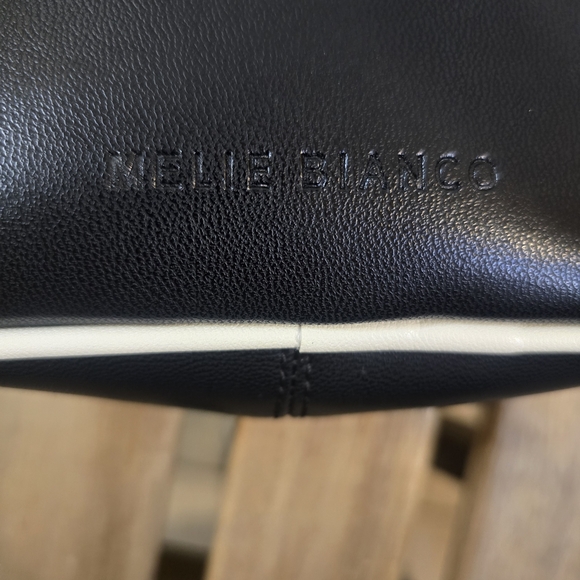 Melie Bianco Black and White Hobo Bag - Picture 4 of 8